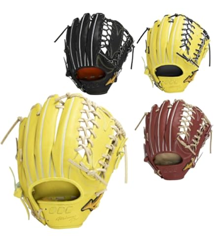 Amazon | ミズノ MIZUNO 硬式用ミズノプロ 外野手用：サイズ18N