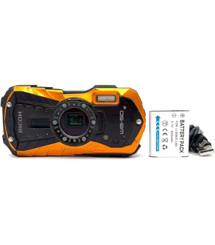 RICOH WG-40 防水 耐衝撃デジカメ　デジタルカメラ Amazon | RICOH 防水デジタルカメラ RICOH WG-40 ブラック 防水