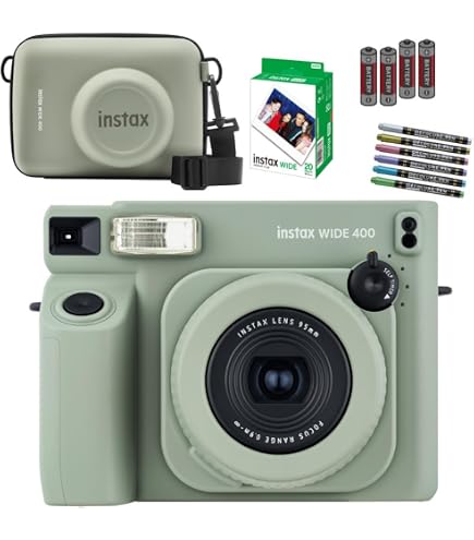 FUJIFILM instax WIDE 400 本体 フィルム20枚 Amazon | インスタントカメラ チェキWIDE instax WIDE 400 INS WIDE