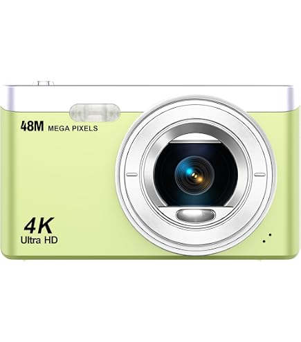Amazon | 2026新登場 デジタルカメラ 4800万画素 4K録画 デジカメ 64G