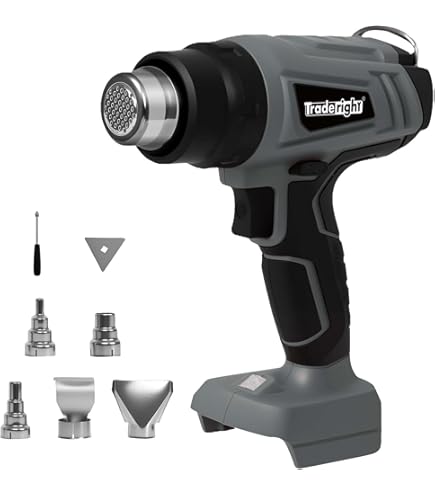 Mini Heat Gun, Heat Shrink Tubing Kit, 300W 220V Portable Epoxy Resin Hot Air Gun With 85CM Power Cord For DIY Embossing Drying Paint Crafts 164 Pcs Heat Shrink Wrap Tube