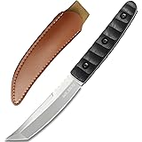 シースナイフ キャンプナイフ Wlikn【全長280mm ケース付き】サバイバル ナイフ 薪割り アウトドア用品 釣り 握りやすい ペーパーナイフ 狩猟 鉈 山歩き バーベキュー 護身用 防災 缶開け バーベキュー 急脱出ツール