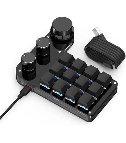 Amazon | SIKAI CASE 新型番 片手キーボード プログラマブル