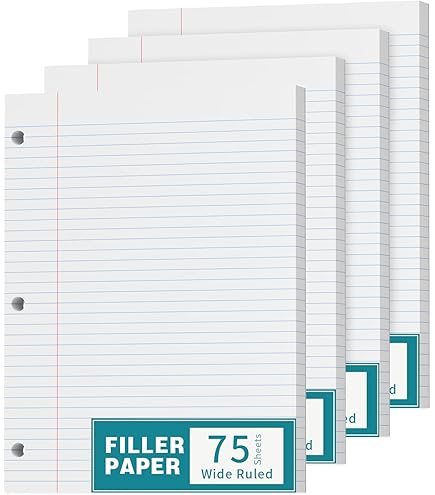 Amazon.co.jp: オックスフォードフィラーペーパー、8 x 10-1/2インチ幅