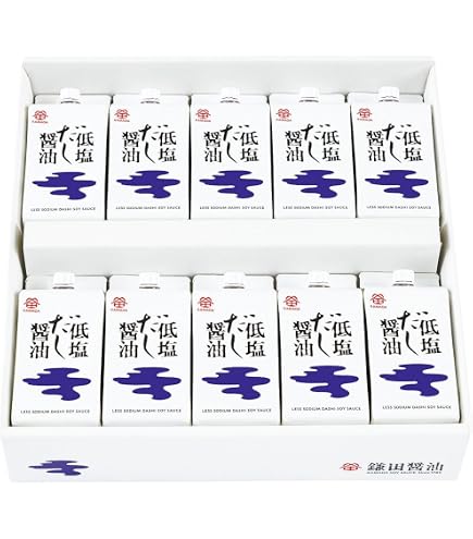 Amazon.co.jp: 鎌田醤油 低塩 プチセット (低塩だし醤油 500ml×2本
