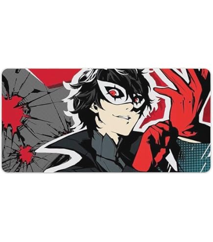 Amazon.co.jp: ペルソナ5 マウスパッド 雨宮蓮 モルガナ 新島真 ゲーム