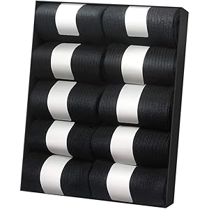 IGRESS 靴下 メンズ ビジネスソックス 抗菌防臭 10足セット 24-28㎝ 黒