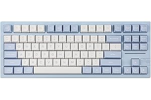 EPOMAKER x Feker Galaxy80 ゲーミングキーボード アルミニウム合金 ワイヤレス メカニカルキーボード BT5.0/2.4G/USB-C ガスケットマウントキーボード ホットスワップ対応 NKROクリーミーキーボード