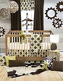 Sweet Potato Crib Bedding Set, Urban Cowboy, 3 Piece by Sweet Potatoes [並行輸入品]