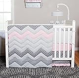 Trend Lab Chevron 3 Piece Crib Bedding Set, Cotton Candy by Trend Lab [並行輸入品]