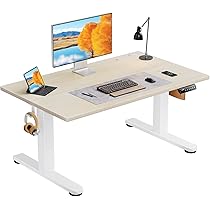 Amazon | ErGear 電動昇降式 ローデスク 高さ48-72cm コンセント