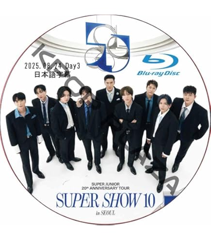 Amazon.co.jp: SUPER JUNIOR DVD 2024 SUPER SHOW SPIN-OFF Halftime
