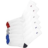 (ポロ ラルフローレン) POLO RALPH LAUREN メンズ 靴下 (6足セット) アーチサポート ハイソックス 白 [25.0cm-30.0cm] [821006pk4whast] [並行輸入品]