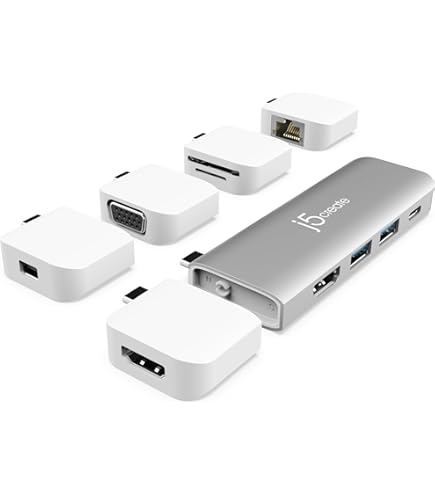 Amazon.co.jp: j5create USB C ハブ 7in1 PD60W充電対応 HDMI 4K出力
