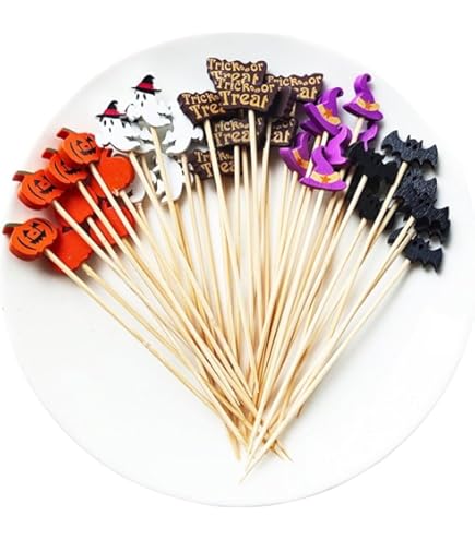 Amazon | ハロウィン Halloween ピック オードブル ピックス A（8本
