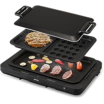 Amazon | アイリスオーヤマ 左右温調ホットプレート2枚 WHP-022