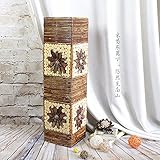 BAGEHUA インドネシア籐の花瓶花瓶花瓶籐花瓶ログデカールフロアリビングルーム装飾 40 cm