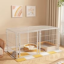 ペットサークル ペットフェンス 犬 サークルケージ 屋内外兼用 ドア付き 610BDGP-U0L._AC_UL210_SR210,