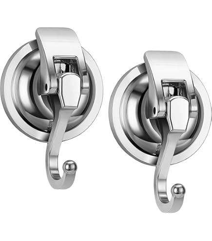 Amazon.co.jp: 透明吸盤フック、 強力吸盤、 フック壁に穴を開けずに絵