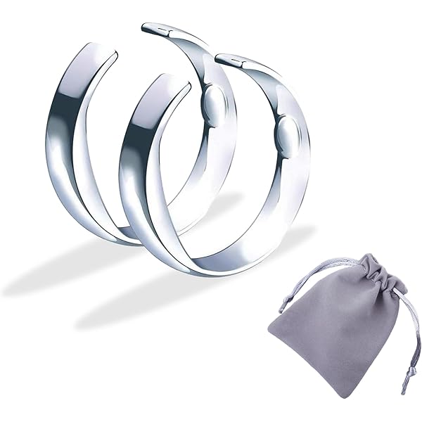 ❣️ 即購入OK ❣️いびき防止グッズリング 男女兼用 調整可能 3個セット（銀） Amazon | いびき防止グッズいびき防止リング いびき軽減 いびき