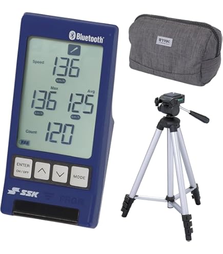 野球 SSK トレーニンググッズ マルチスピードテスターIV 三脚付き Amazon | SSK(エスエスケイ) マルチスピードテスターIV テスター用三脚