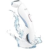 女性用シェーバー レディースシェーバー 電動 シェーバー ムダ毛処理 顔 脇 腕 ビキニライン 背中 足 全身適用 泡そり ドライそり IPX7防水 乾湿両用 男女兼用 USB充電式 (白い+青い)