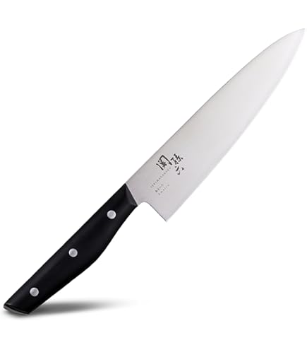 関刃物　AUS PRO牛刀つば付き　210㍉　包丁　新品・未使用 楽天市場】包丁 切付牛刀 210mm 牛刀 佐治打刃物 槌目 SRS13