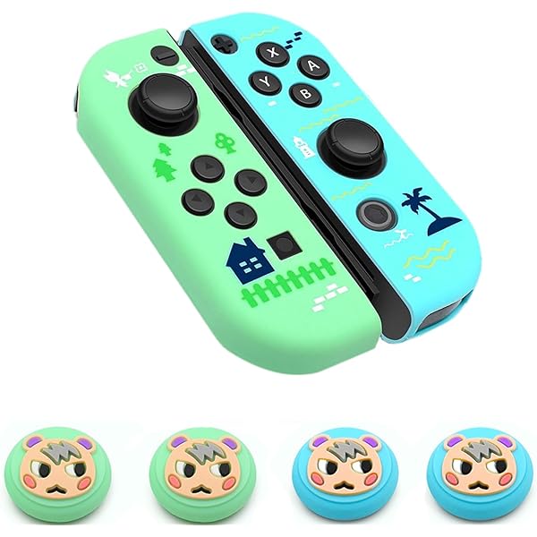 あつ森ケース付　Switch Nintendo Switch Joy-Con あつまれ どうぶつの森」デザインのJoy-Con＆ドックを単品販売