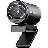 ウェブカメラ4K UHD EMEET S600 WEBカメラ 800万画素 1080p 60fps 高性能センサー搭載 65°- 88°視野角 TOFオートフォーカス 二つノイズキャンセリングマイク内蔵 自動光補正 生放送 ライブ配信 ゲーム実況 ビ