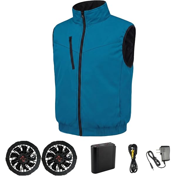 46V 超高出力 空調作業服 ファンバッテリーセット 日本製ブラシレスモーター Amazon.co.jp: 46V 空調作業服 ファンバッテリーセット 超高出力 作業