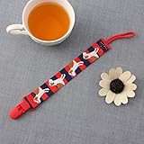 2 # (オレンジ子犬) newborn-baby-animals-dummy-chain-pacifier-clip-holder-soother-nipple-strap