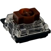 Gateron キーボード ロープロファイル メカニカル スイッチ Low Profile 2.0 Mechanical Switch KS-33 茶軸 10個セット [並行輸入品]