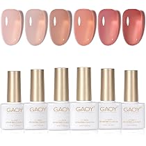 Amazon | GAOY ジェルネイル カラージェルセット レッド ピンク ヌード