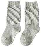 Plus Nao(プラスナオ) 靴下 ソックス クルーソックス こども キッズ ベビー ジュニア 幼児 小学生 男女兼用 男の子 女の子 ガール ボーイ 1-3歳 ライトグレー