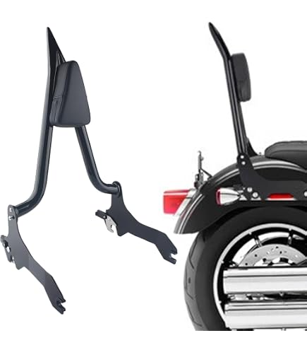 Amazon | YHMTIVTU バイク バックレスト シーシーバー パッセンジャー