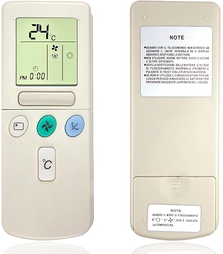 Télécommande Compatible Climatiseur Hitachi RAS-80YHA – RAR-3U1 RAR-3U3 RAR-2P2 RAR2P2 – Remplacement Fiable