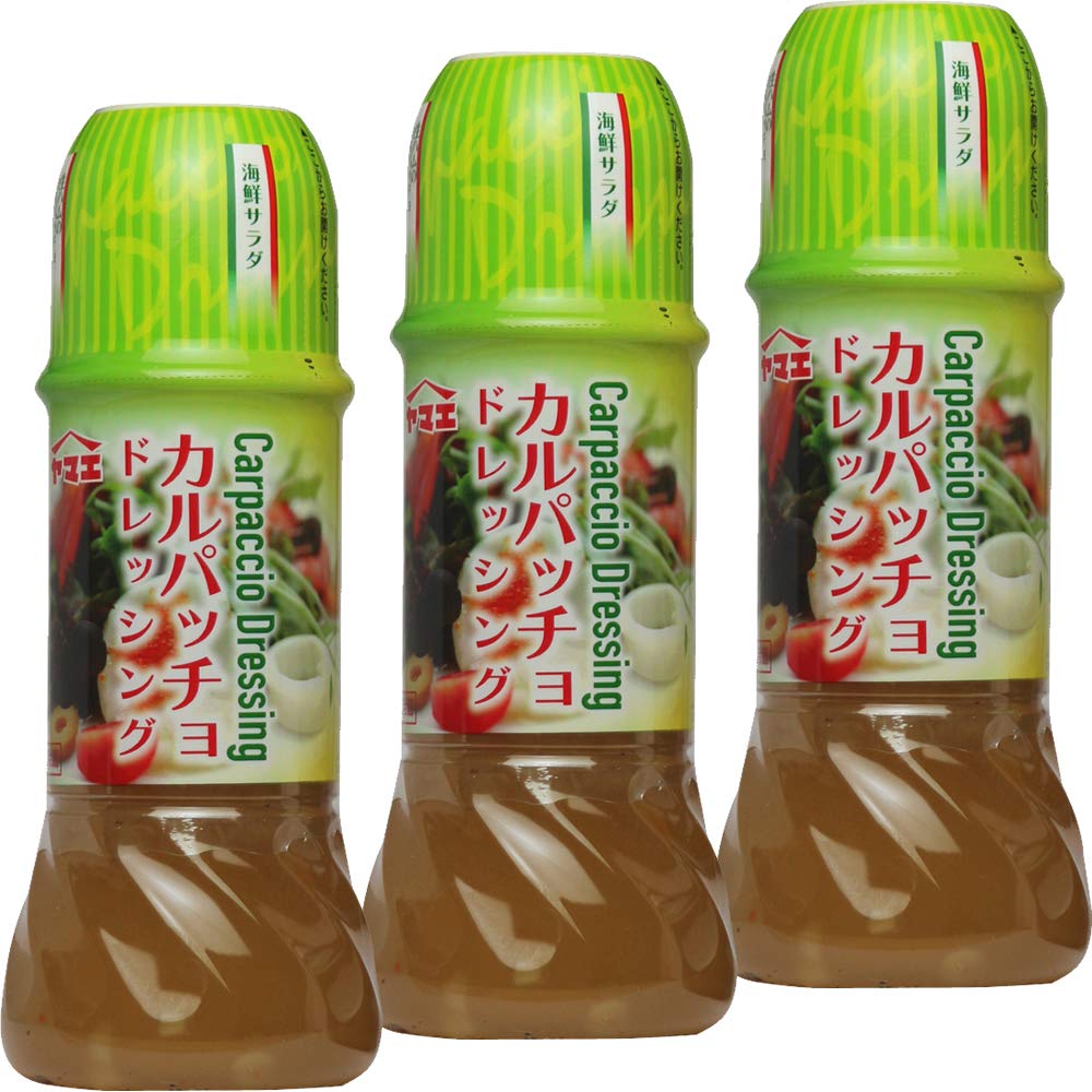 【47%OFF】【751円】 ヤマエ食品 カルパッチョドレッシング 250ml×3個