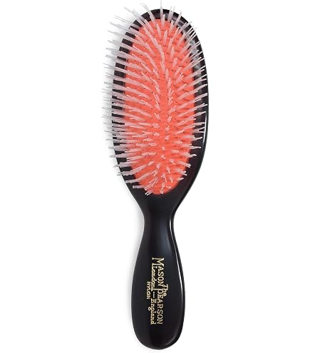 Amazon | Mason Pearson BN3 ハンディイノシシ毛ナイロン房ヘアブラシ