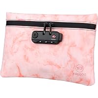 Vaultz Locking Zipper Pouch, 5 x 8 
