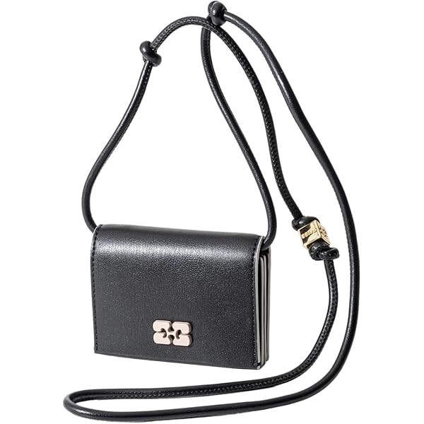 Amazon | [Ganni] ガニー レディースカードホルダー ブルー