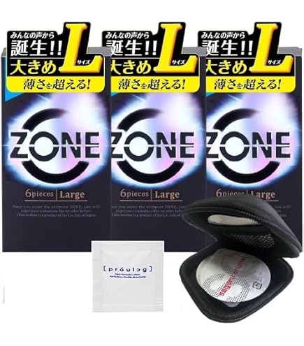 Amazon | ZONE ゾーン コンドーム Lサイズ 6個入×4個 | REJGSO