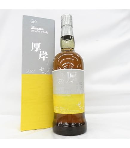 Amazon.co.jp: 2023 厚岸 ブレンデッドウイスキー 小雪 厚岸醸造所 48