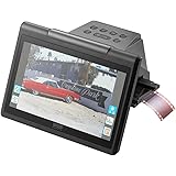 サンワダイレクト フィルムスキャナー 35mm/126/110/スライドフィルム対応 4200dpi ネガ・ポジ対応 HDMI出力 SD保存 大型ディスプレイ 7インチモニタ搭載 400-SCN067
