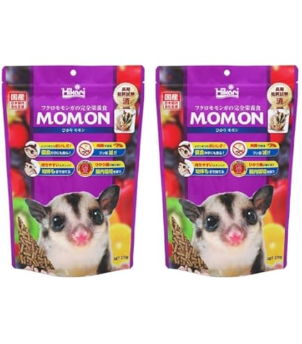 Amazon | キョーリン ひかりモモン 270g ペレット モモンガ 主食 完全