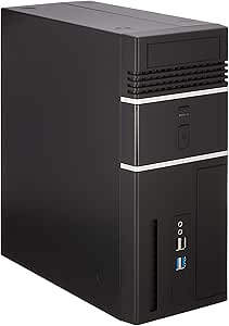 In Win Microatx 超スーパー ミニタワーpcケース 黒 Iw Bk623b 300h U3 In Win Development Pcケース 通販 Amazon