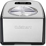 Cuisinart ICE-100 コンプレッサー アイスクリームとジェラートメーカー シルバー 1-1/2クォート