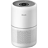 Levoit Core 300 Air Purifier, White, 355.8 sq ft, 106.8 sq ft, Pollen Protection, Double Filtration, Small Pollen, Virus Remo