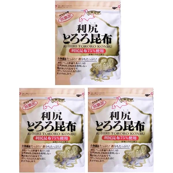 Amazon | 利尻島 仙法志産 天然 利尻とろろ昆布【4袋セット】30g