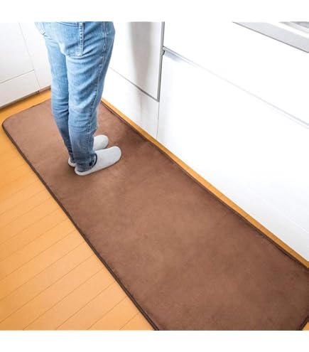 Amazon | 日本製 ホットキッチンマット 幅180cmタイプ ナチュラル