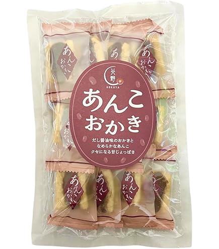 Amazon.co.jp: あんカラッと4袋入【あんこ】 おかき 個包装 銀座
